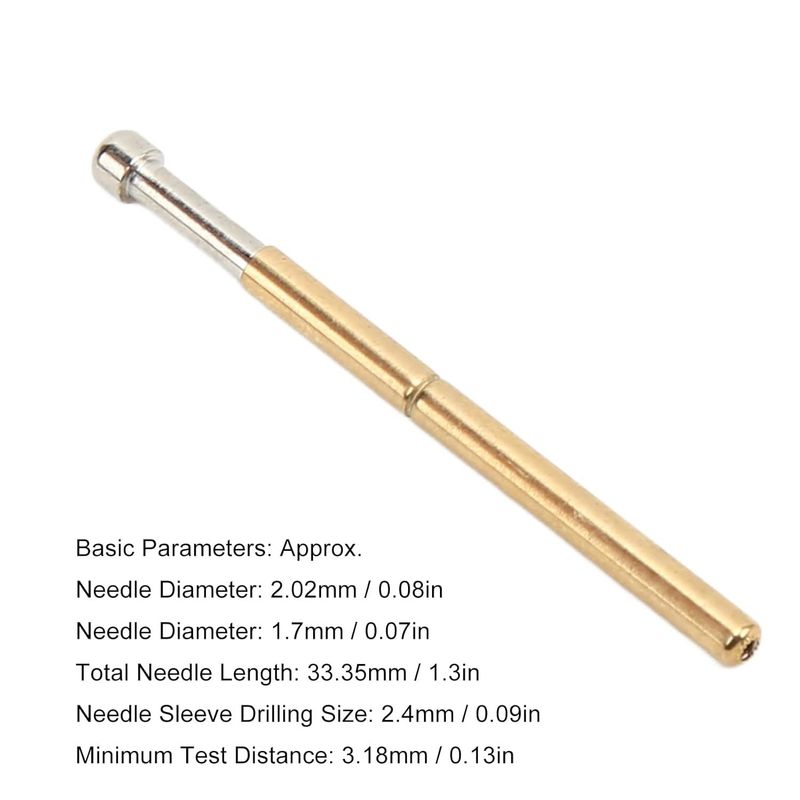 Фабрика поставки весенние испытательные зонды Большая круглая голова Тип 2 мм диаметром испытательных инструментов ПКБ испытательный штифт