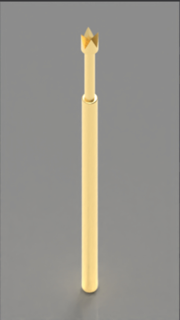 Пробный зонд весеннего испытания 100 миллиметров с кроновым наконечником и буксиром BeCu для высокой точности удара