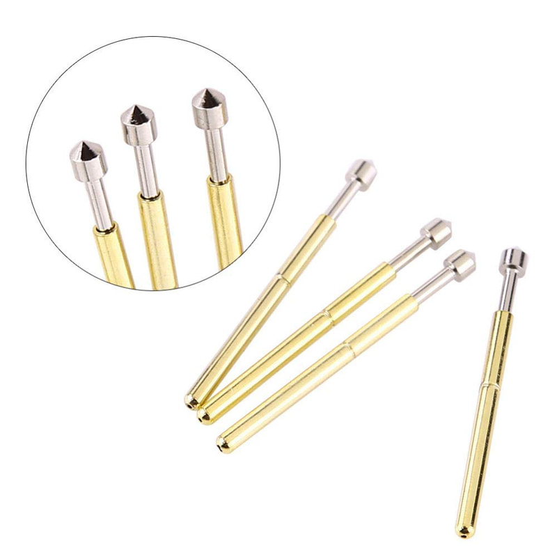 Пробный зонд с пружиной P75-E2 с конической головкой 1,3 мм и диаметром трубы 1,02 мм для испытаний ПКБ 3А