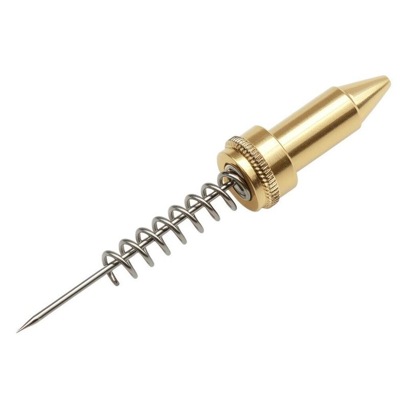 Пробный зонд с пружиной P75-E2 с конической головкой 1,3 мм и диаметром трубы 1,02 мм для испытаний ПКБ 3А