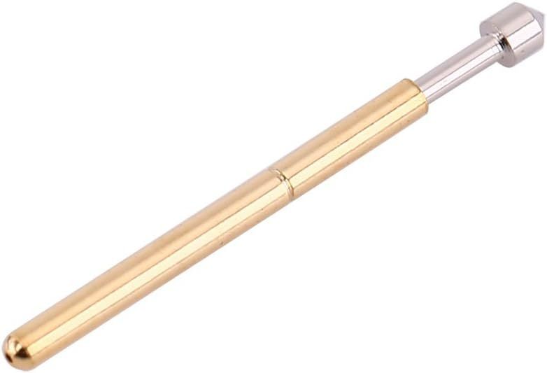 Просадочный контактный зонд Pogo Pin с номинальным током 3A 50mΩ Сопротивление и 2,5 мм удар для тестирования ПКБ