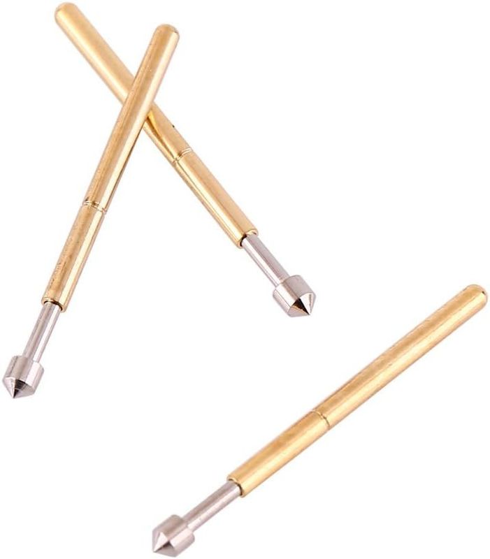 Просадочный контактный зонд Pogo Pin с номинальным током 3A 50mΩ Сопротивление и 2,5 мм удар для тестирования ПКБ