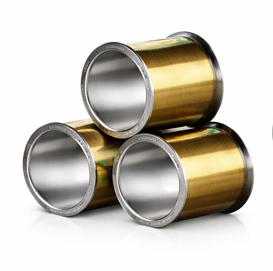 Золотопокрытая серебряная проволока для скрепления производитель 15μm 18μm 20μm 25μm Ультратонкая проволока